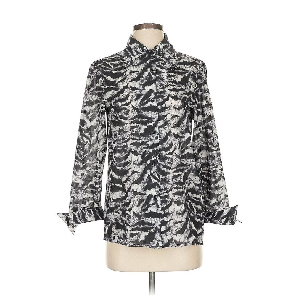 Alice Olivia Silk Blouse Small New